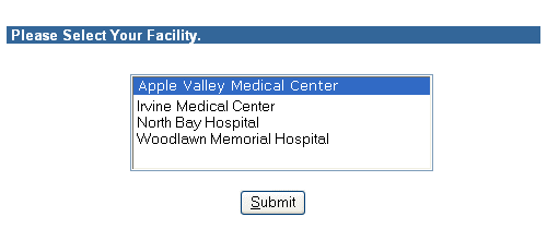 Select Facility